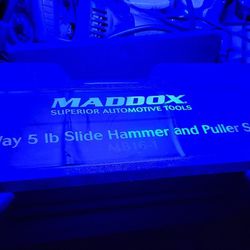 Maddox 9 Way 5lb Slide Hammer And Puller Set 