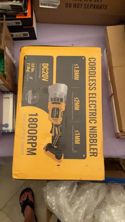 Cordless Electric Nibbler DC20V