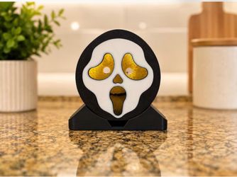 Ghostface | scream sponge holder Halloween home decor