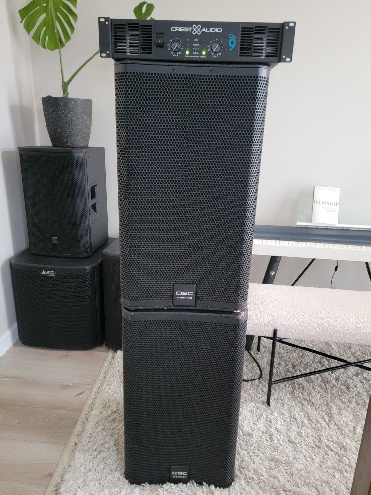 Speakers and Amplifier