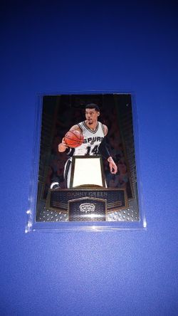 San Antonio Spurs Danny Green(Game-Worn) Jersey Patch Card