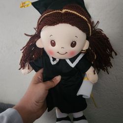 Graduation Teddy bear and Doll