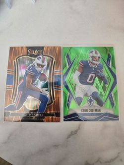 Bills numbered cards