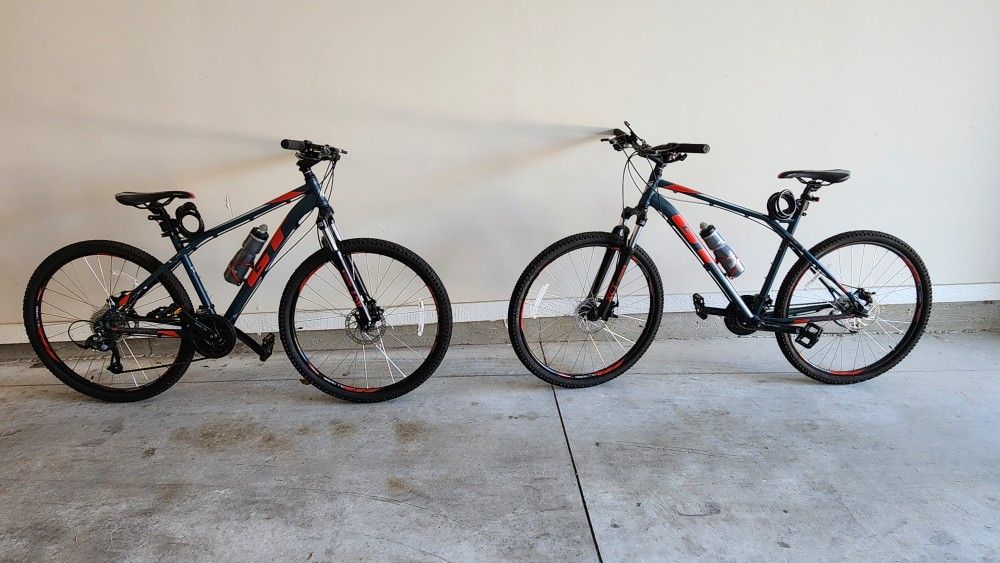 Two GT Pro Mountain Bikes
(Like New)