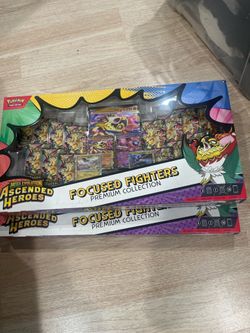 Ascended Heroes Focused Fighters Pokemon Cards