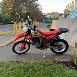 2018 Honda Crf 250L