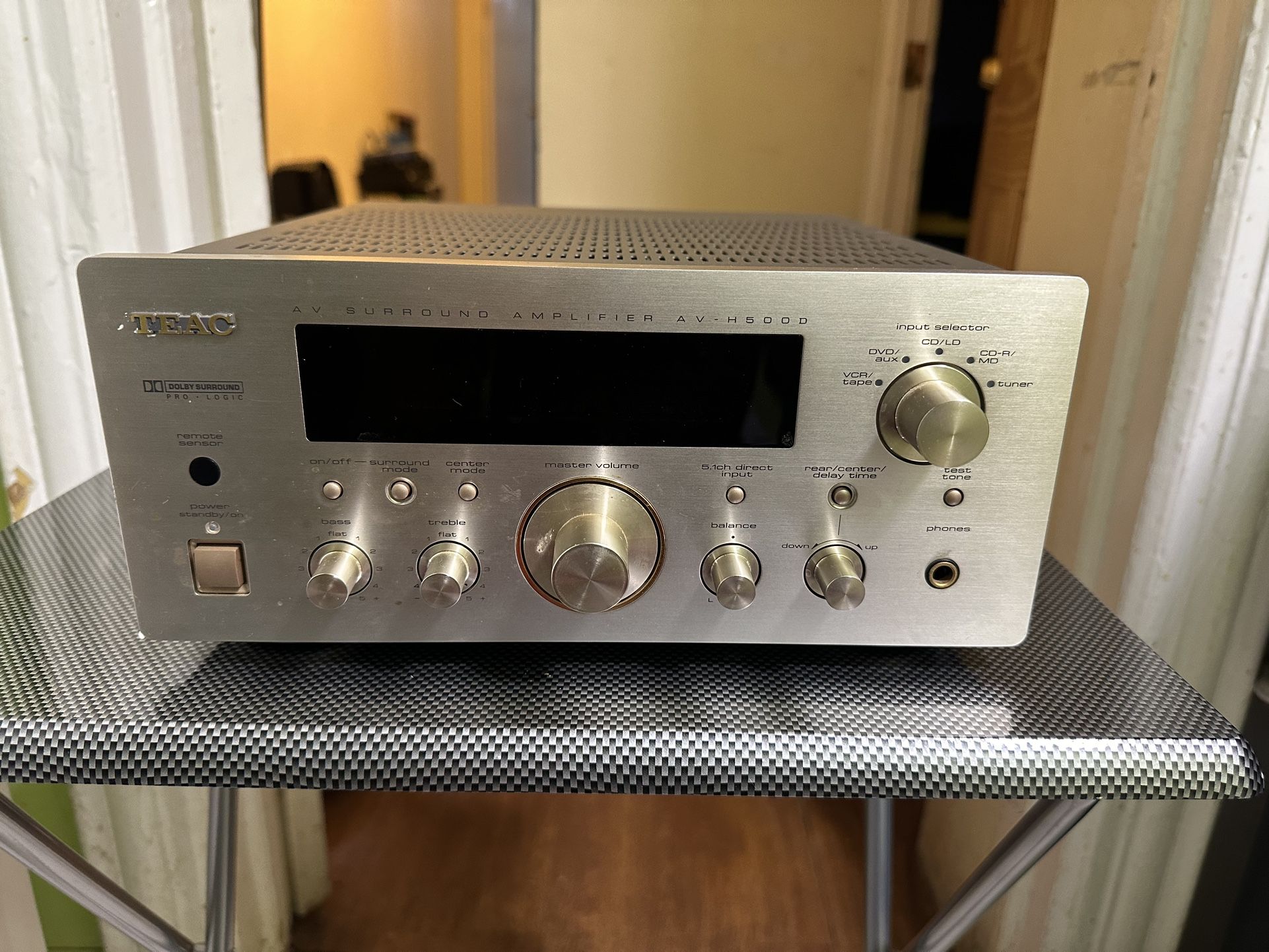 TEAC AV-H500D STEREO & 5.1 Surround Sound Amplifier 