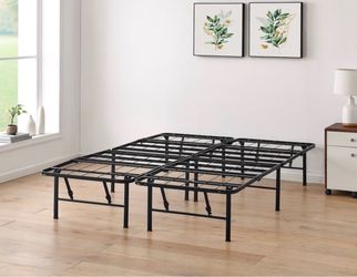 Queen bed frame , steel platform