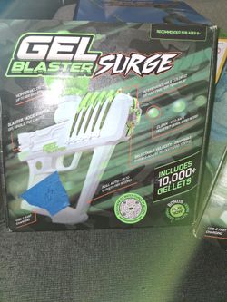 Toys lanzador de gel de jugete