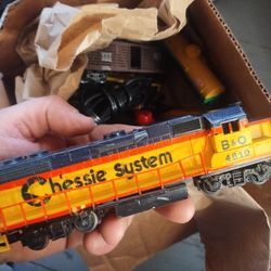1980s QVC HO Train Set
