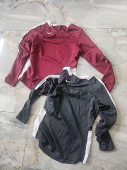 Boy Nike compression shirts