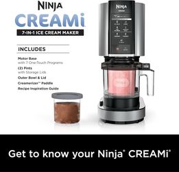 Ninja CREAMi NC301 - NEW (never used)