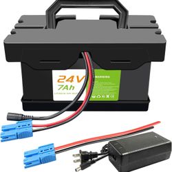 24V 7Ah/12Ah Lithium Battery for Ride-On Cars & Toys