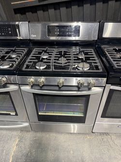 LG Stainless Steel 5 burner range stove