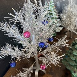 Aluminum Christmas Tree Table Top
