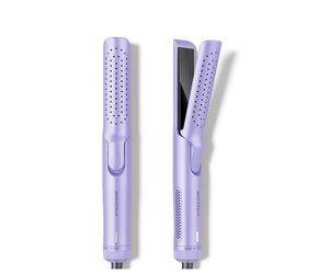 Wavytalk Airflow Styler Curling Iron, Cool Curl, 360° Cool Air Lock in Style, 1.25 Inch, Purple