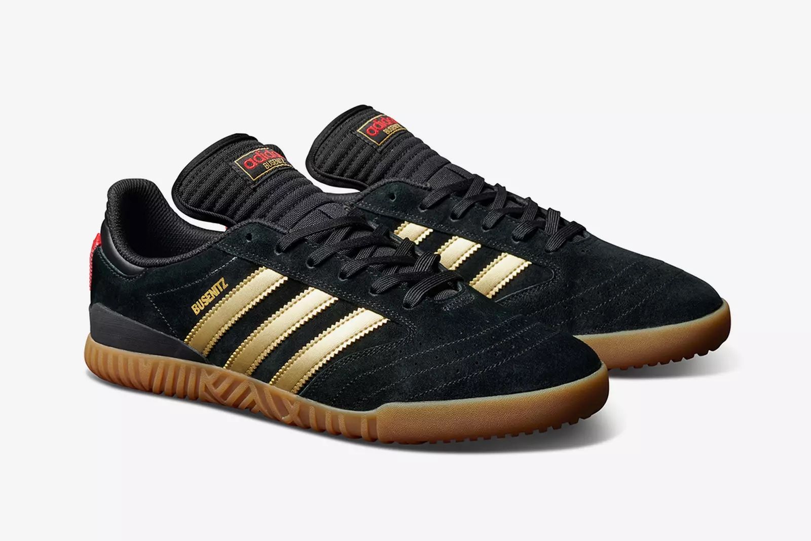 Adidas Busenitz Indoor Super | Black | Gold | Scarlet