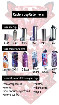 Custom cups