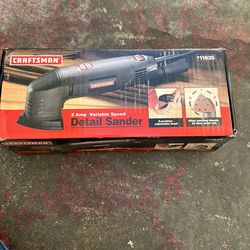 Craftsman Corded Oscillating Tool Kit 2 amps 19,000 opm