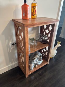 Teakwood bookshelf