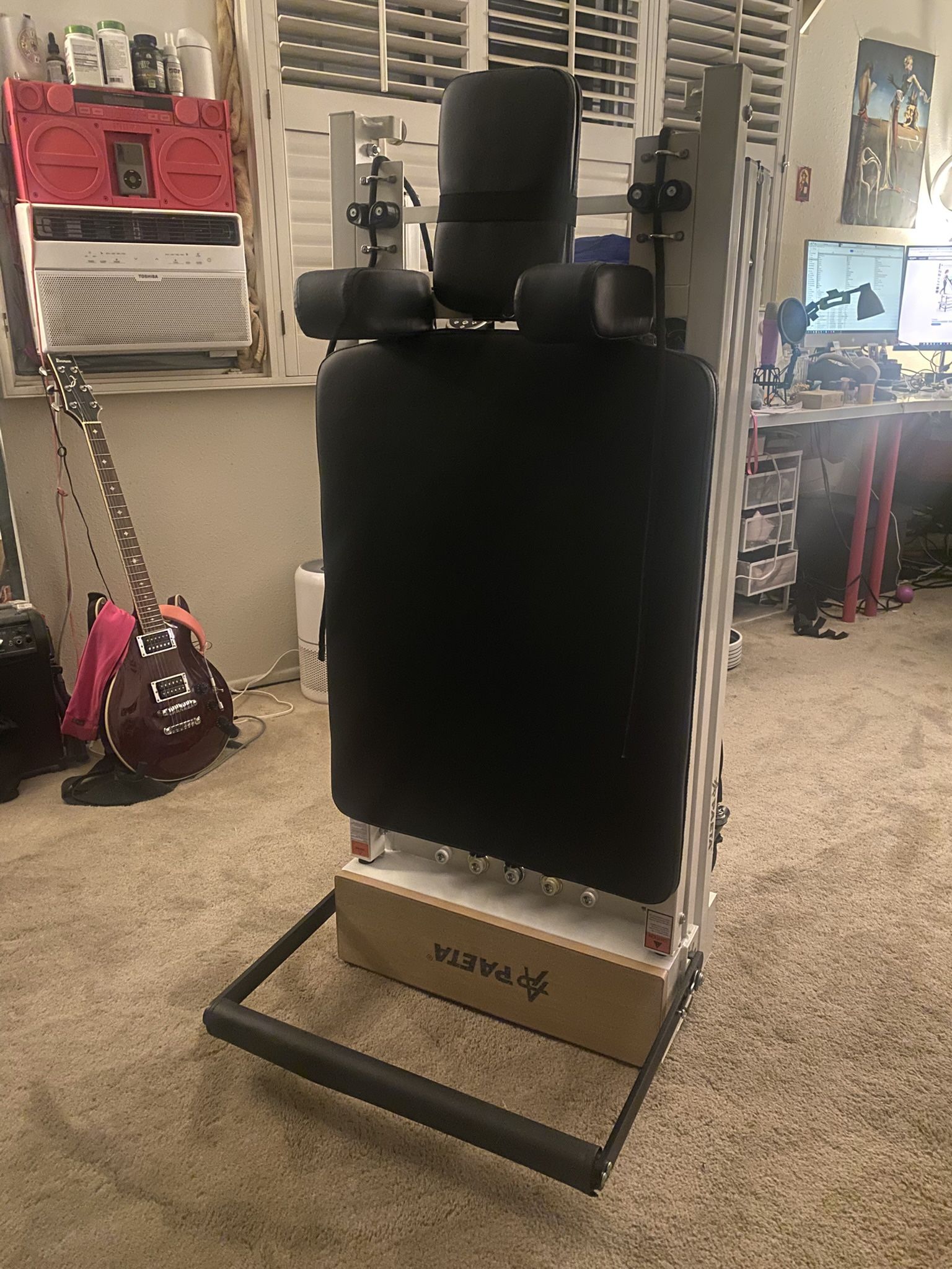 PAETA Pilates Reformer, 91" Foldable - $350