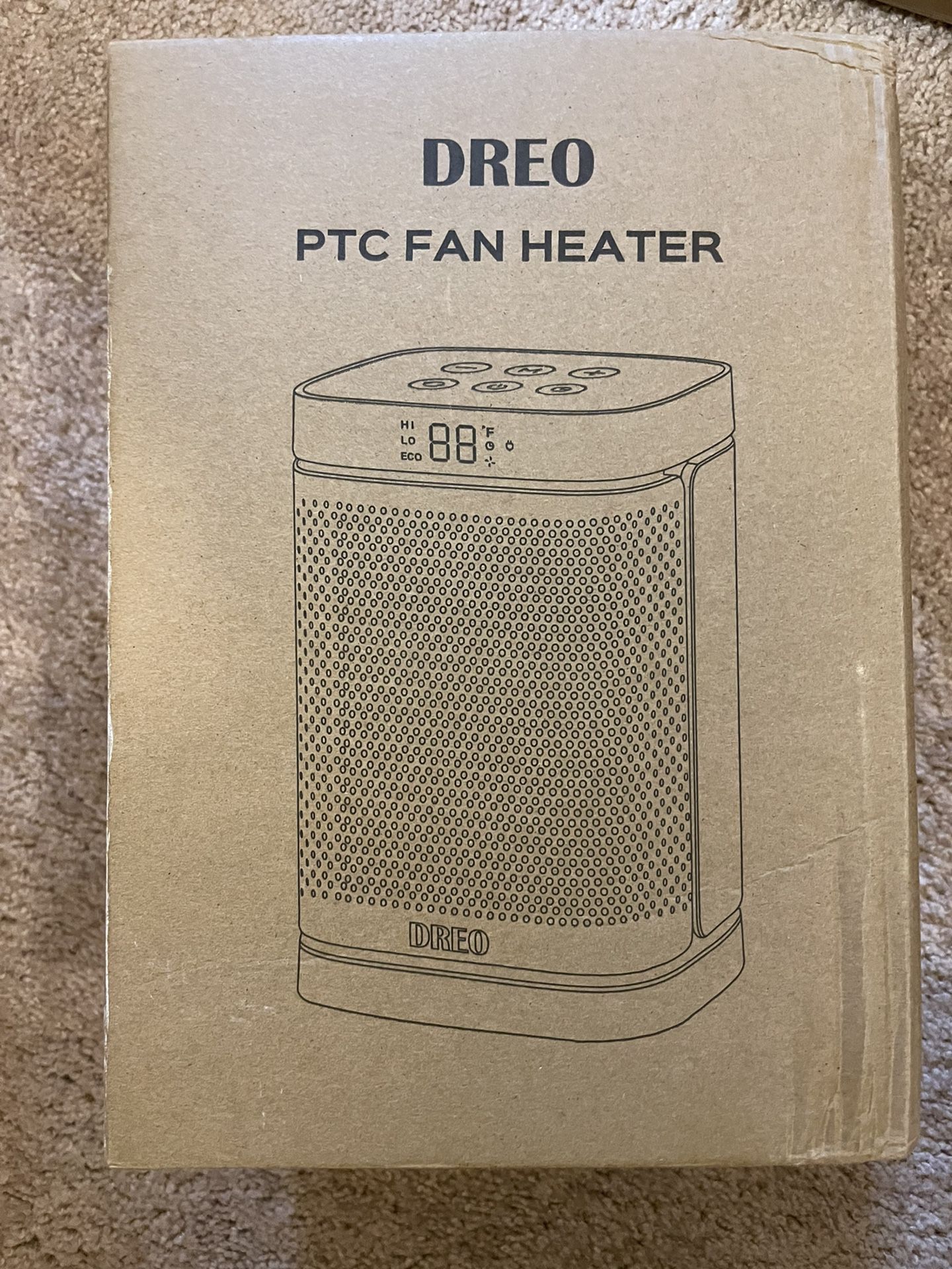 Portable PTC Fan Heater 