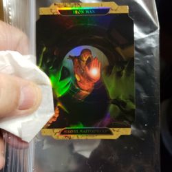 2008 Marvel Masterpieces Ironman B Card