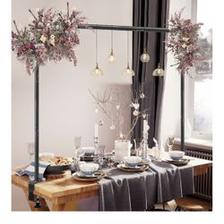 Over The Table Rod Stand with Clamps Adjustable