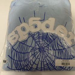 Sp5der Web Hoodie - Sky Blue