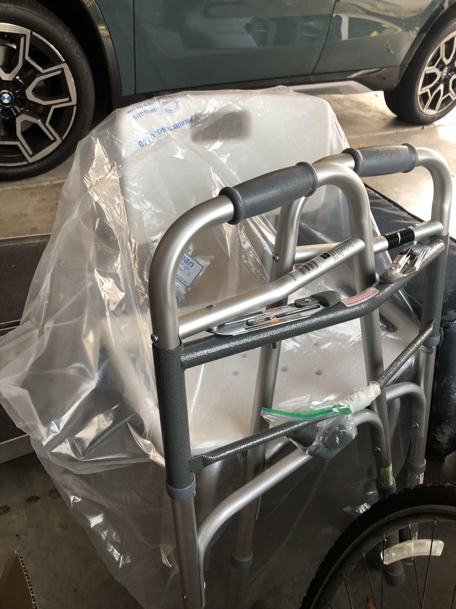 Shower Chair Plastic Senior Bathing Home Health Aid