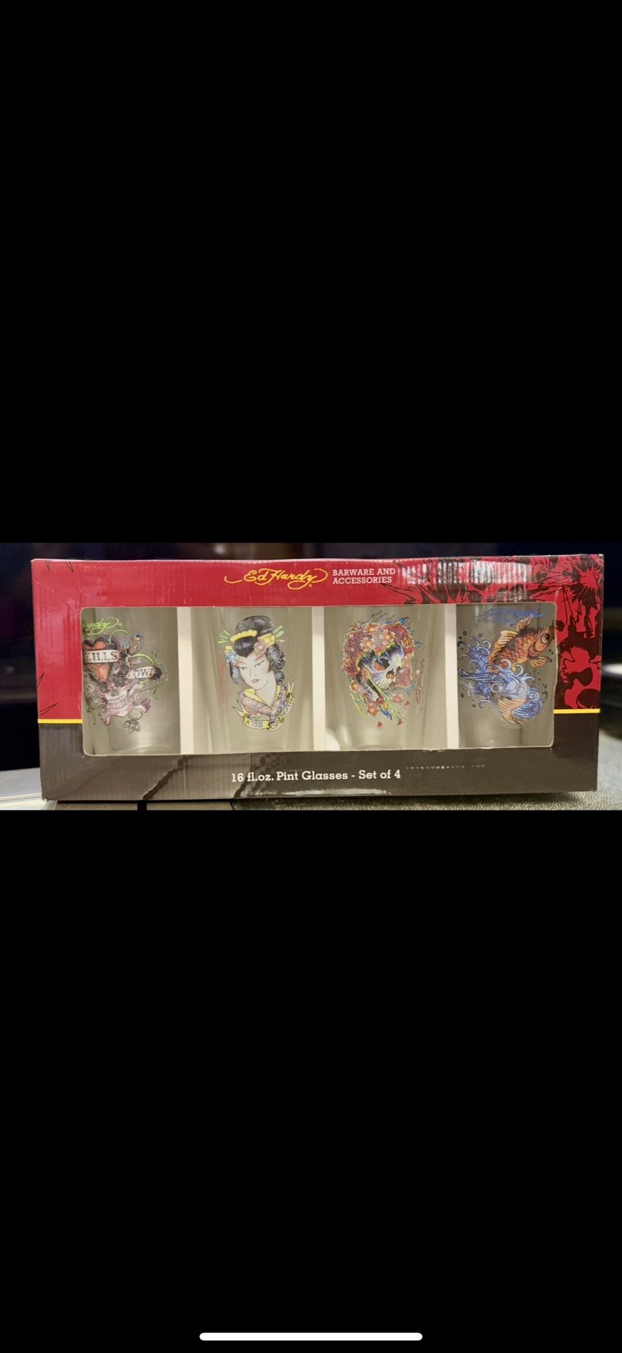 Glasses 4 Ed Hardy New In Box