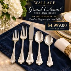 Grand Colonial Sterling by Wallace Silver