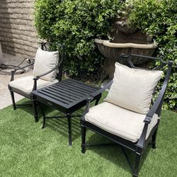 Restoration Hardware chairs and table Antibes Collection 