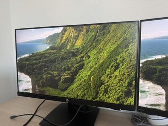 HP VH240a Dual Monitor 24inch With Dual Monitor Mount
