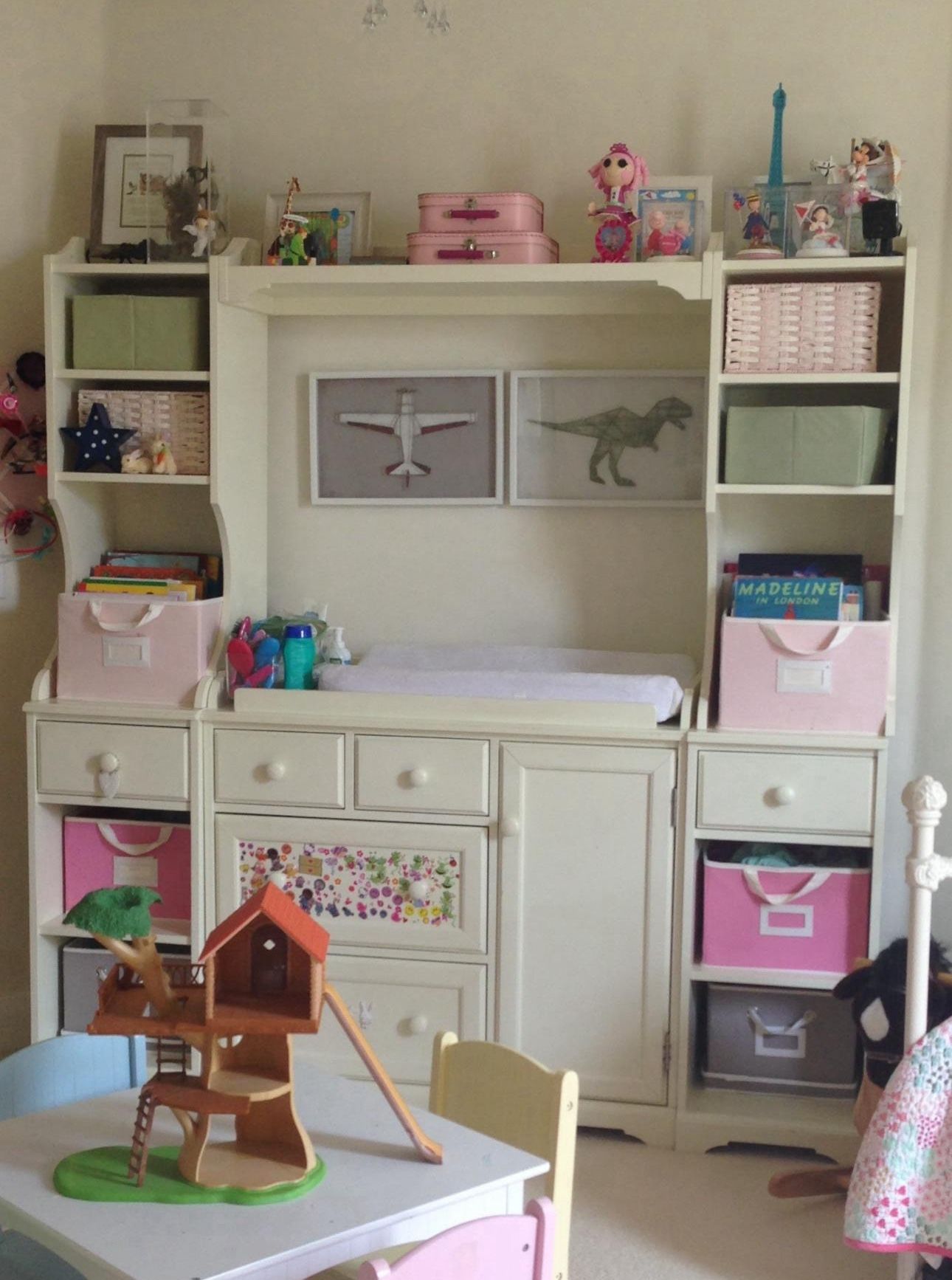 Pottery Barn Kids Book Case /changing Table