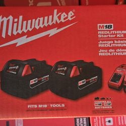 New In Box Battery 18v With Charger 