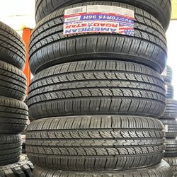 📲‼️205/70/15 Vendo Set De Llantas Nuevas Marca América 