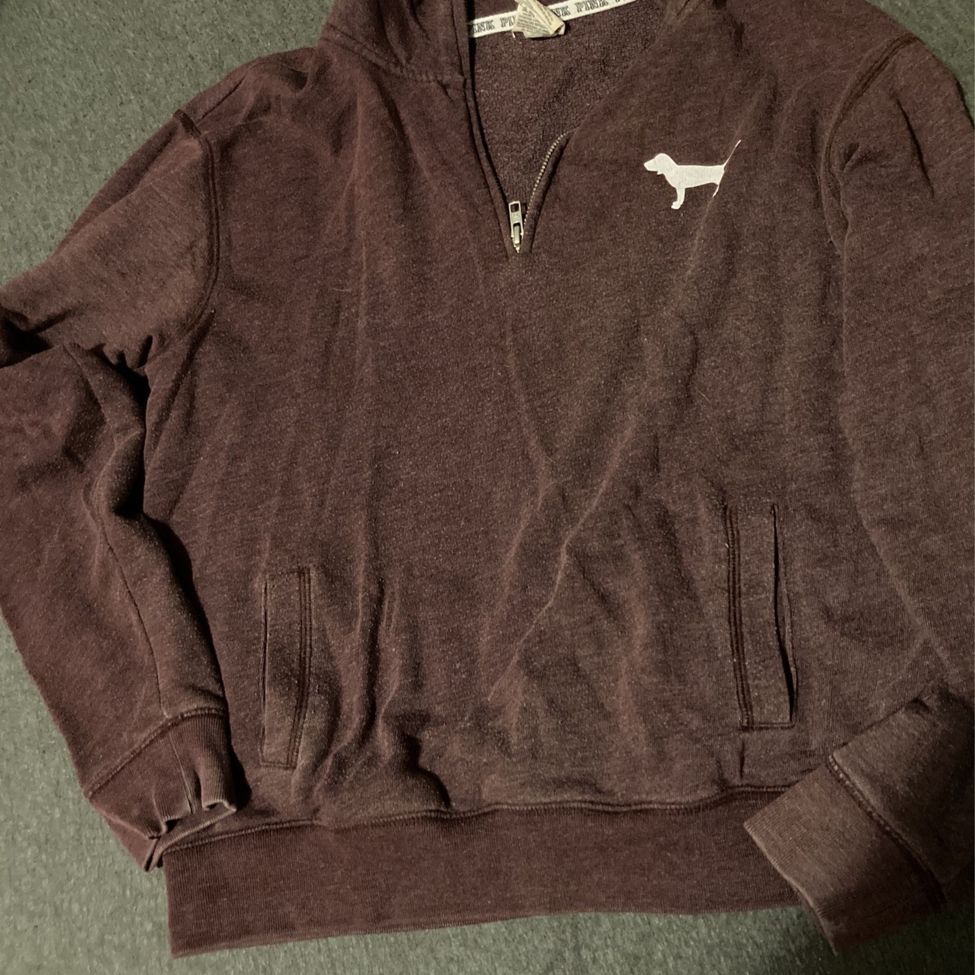 Pink Pullover Sweatshirt 