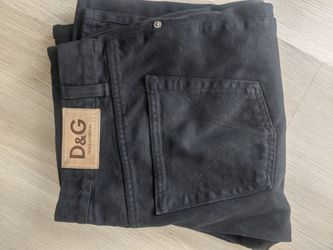 Men's black Dolce and Gabbana jeans