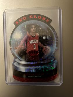 Jalen Green 2021 Crown Royale Sno Globe - Asia Red