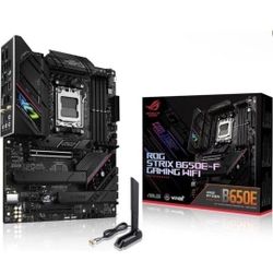 ASUS ROG Strix B650E-F Gaming WiFi AMD B650 AM5 Ryzen Desktop 9000 8000 7000 Brand NEW