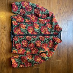 Supreme Roses Sherpa Fleece 