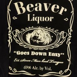 Beaver Liquor T Shirt 