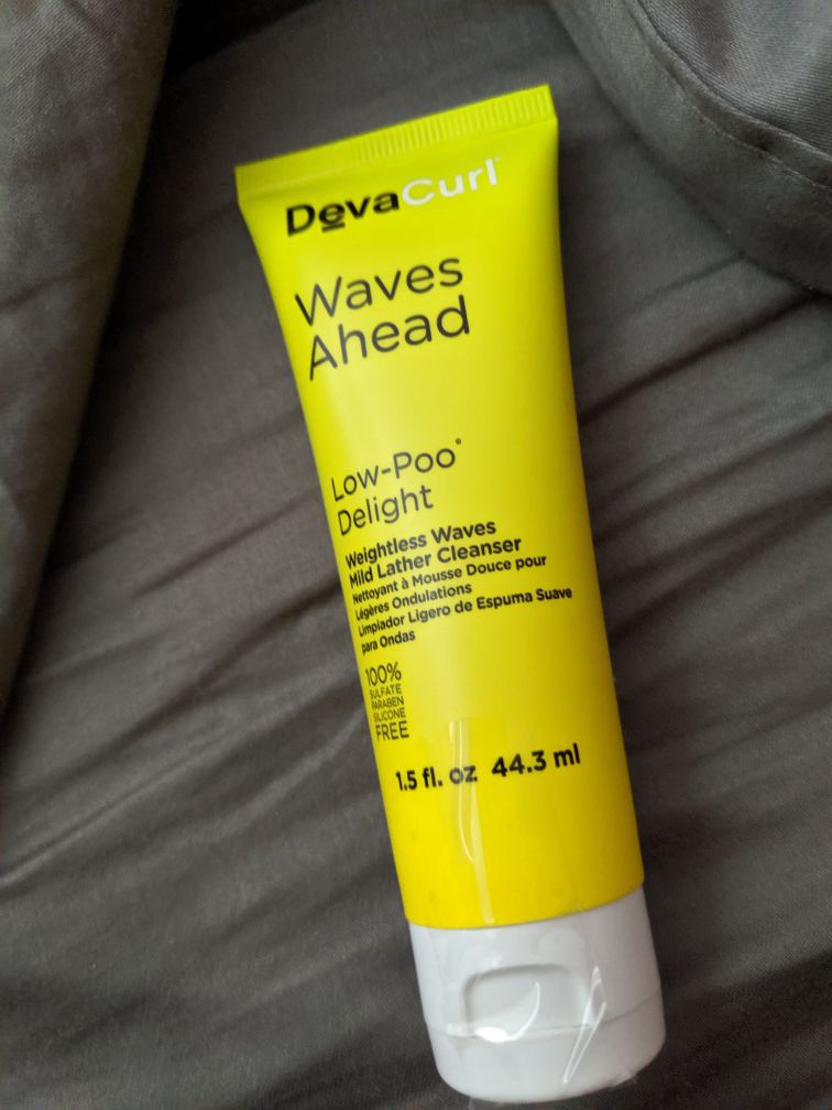 Deva curl waves ahead low poo shampoo