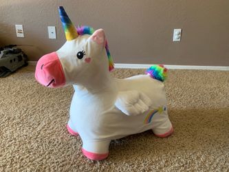 Bouncy pals (ride on) unicorn