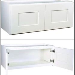 Design House Kitchen Cabinetsj-Wall, 30x15x12, White