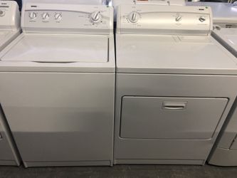 Matching Super Capacity Washer Dryer Pair