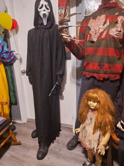 Ghost Face Horror Prop