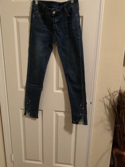 Sexy Jeans With Rhyne Stones