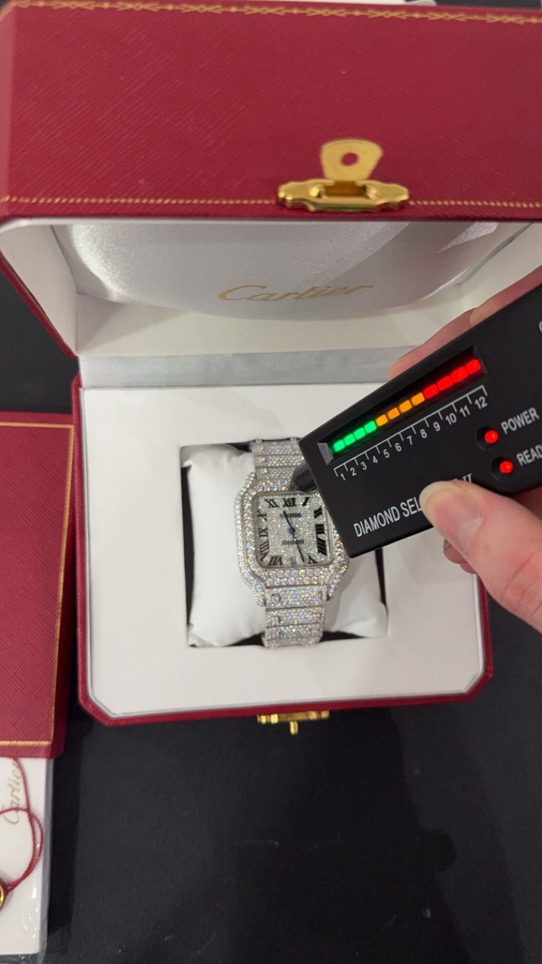 VVS CERTIFIED MOISSANITE WATCH πβ